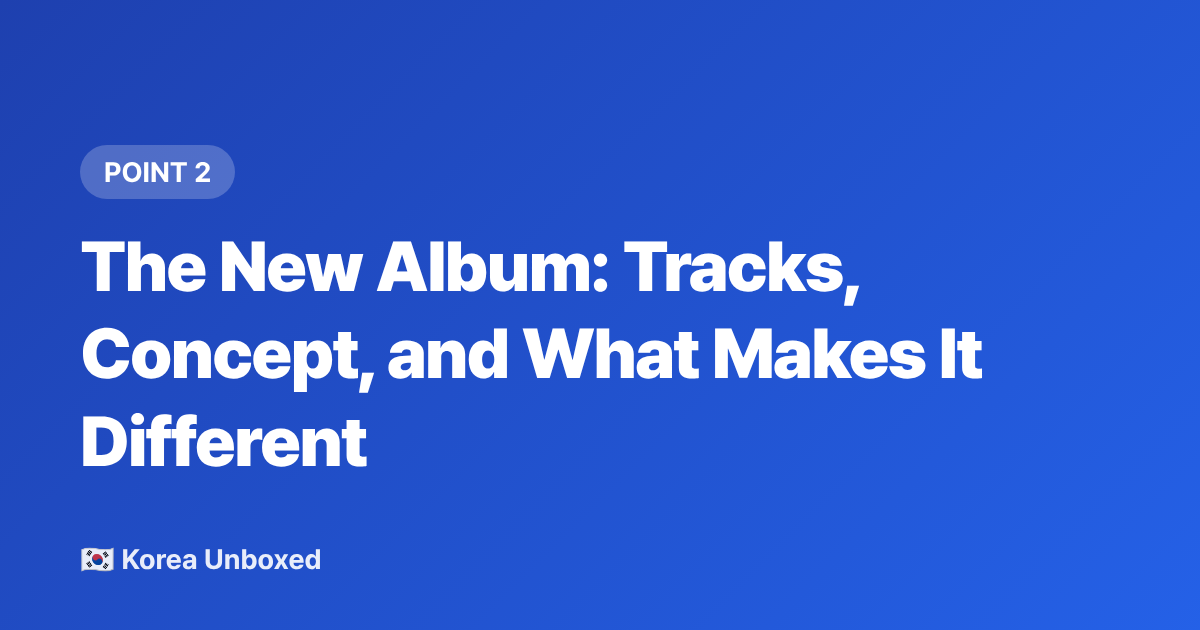 The New Album: Tracks, Concept, and What Makes It Different - aespa Comeback 2026: Everything You Need to Know About Their New Era