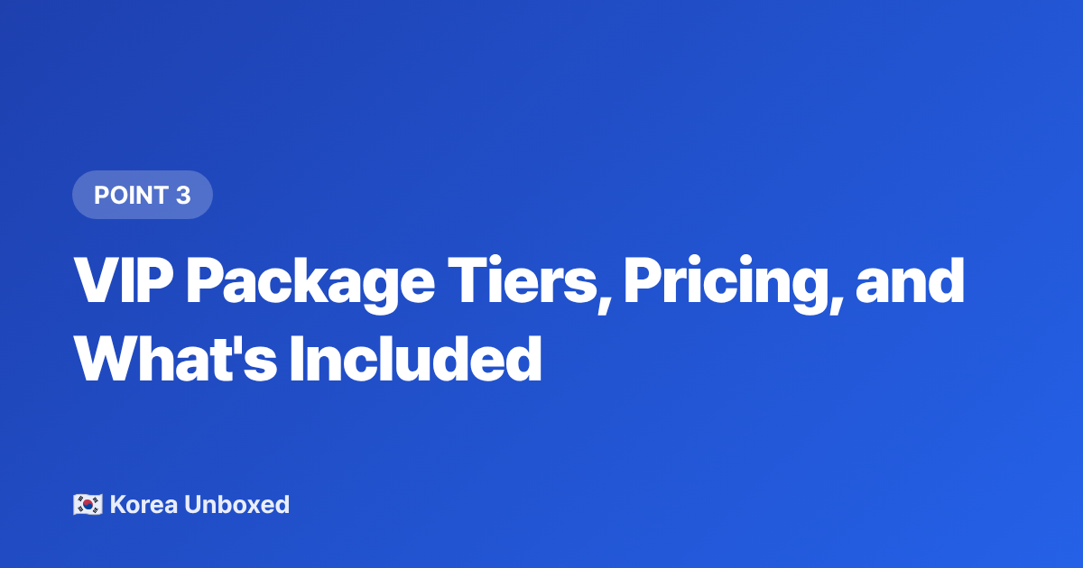 VIP Package Tiers, Pricing, and What's Included - BLACKPINK 2026 Fall Tour: International Ticket Guide & VIP Packages