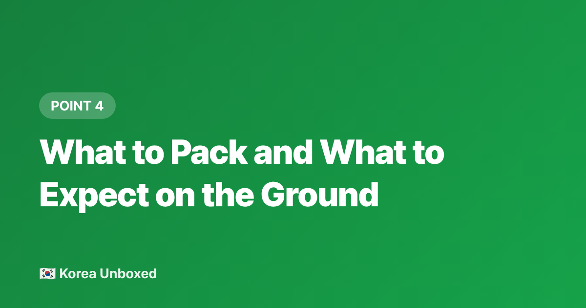 What to Pack and What to Expect on the Ground - Boryeong Mud Festival 2026: Tickets, Access from Seoul & Tips