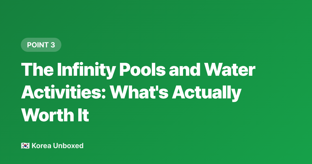The Infinity Pools and Water Activities: What's Actually Worth It - Han River Park Summer Guide: Picnics, Pools & Night Views 2026