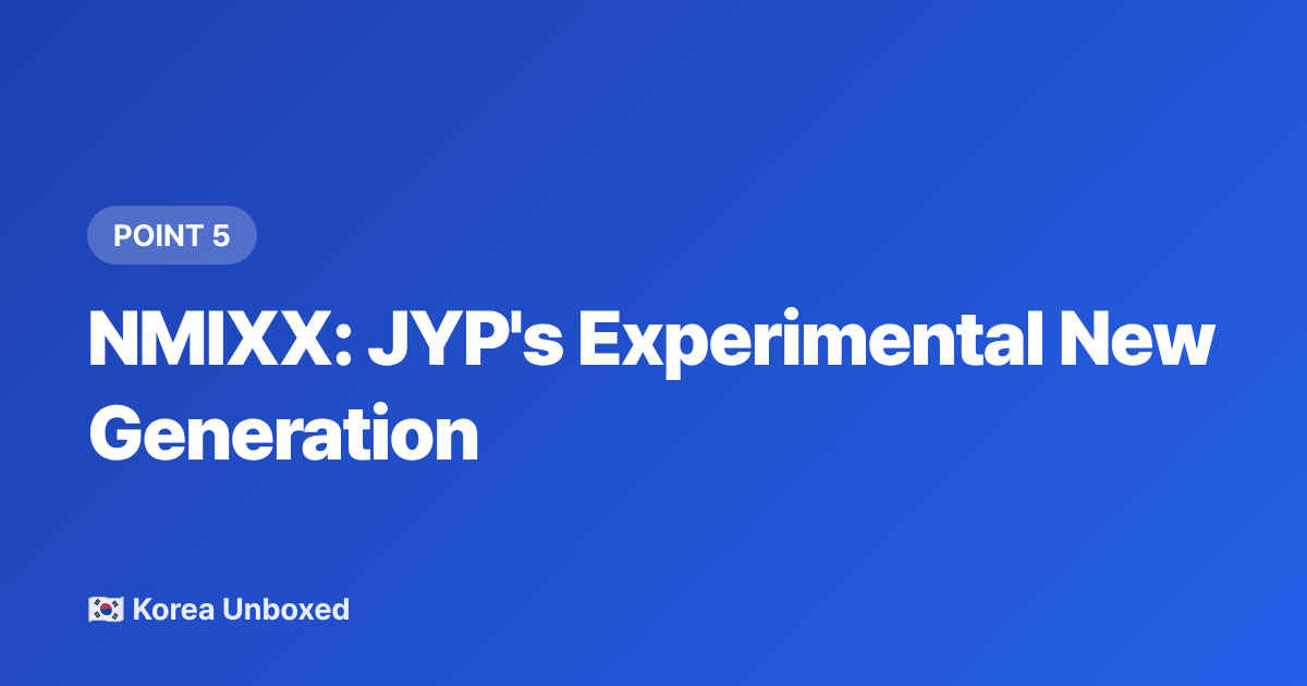 NMIXX: JYP's Experimental New Generation - JYP Entertainment Artists Explained: TWICE, Stray Kids, ITZY & NMIXX — A Beginner's Guide 2026
