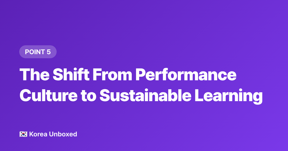 The Shift From Performance Culture to Sustainable Learning - Korean Back-to-School Trends 2026: What Students Are Actually Buying