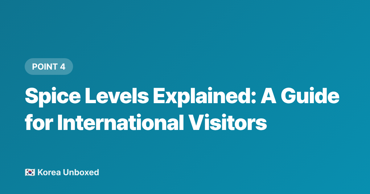 Spice Levels Explained: A Guide for International Visitors - Korean Ramen Ranking: Best Budget Convenience Store Noodles 2026